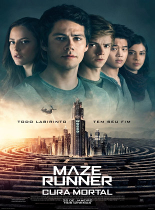 Pôster e capa do filme Maze Runner: A Cura Mortal (2018) em HD e Alta Resolução