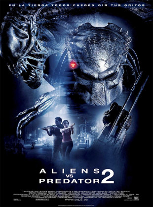 Pôster e capa do filme Alien vs. Predador 2 (2007) em HD e Alta Resolução