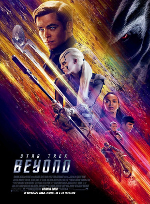 Pôster e capa do filme Star Trek: Sem Fronteiras (2016) em HD e Alta Resolução