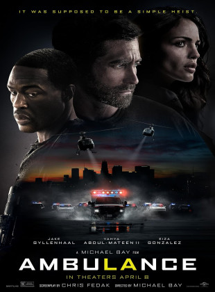 Pôster e capa do filme Ambulância - Um Dia de Crime (2022) em HD e Alta Resolução