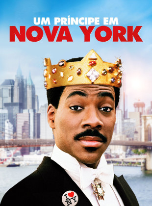 Poster oficial do filme Um Príncipe em Nova York (1988) - Capa HD