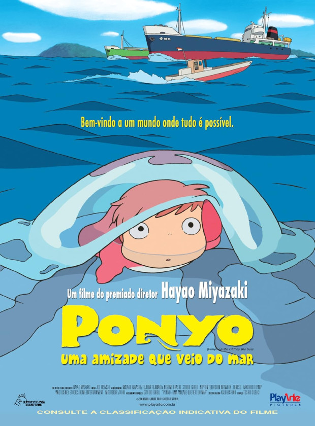 Visualizador - Ponyo: Uma Amizade que Veio do Mar