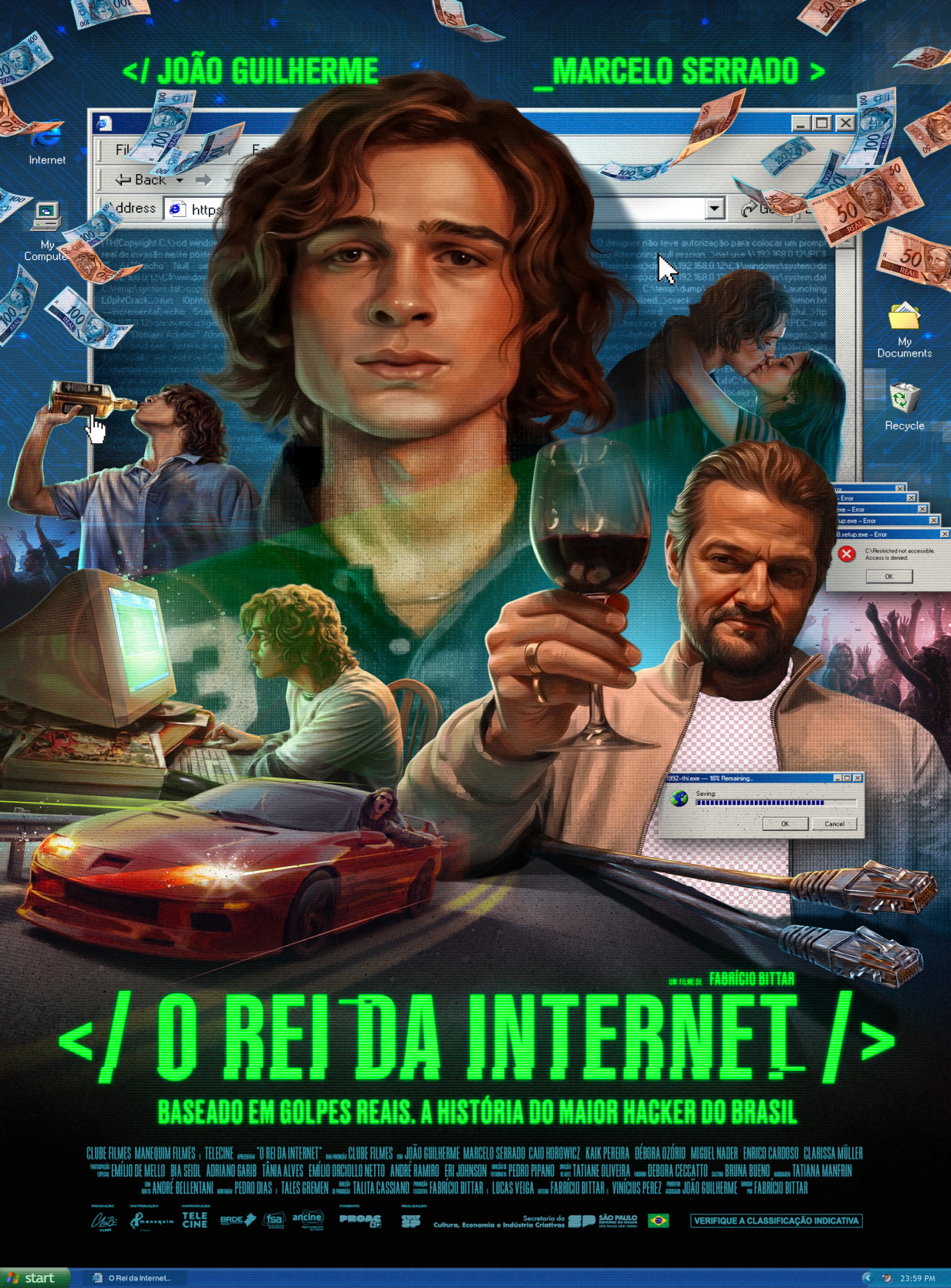 Visualizador - O Rei da internet