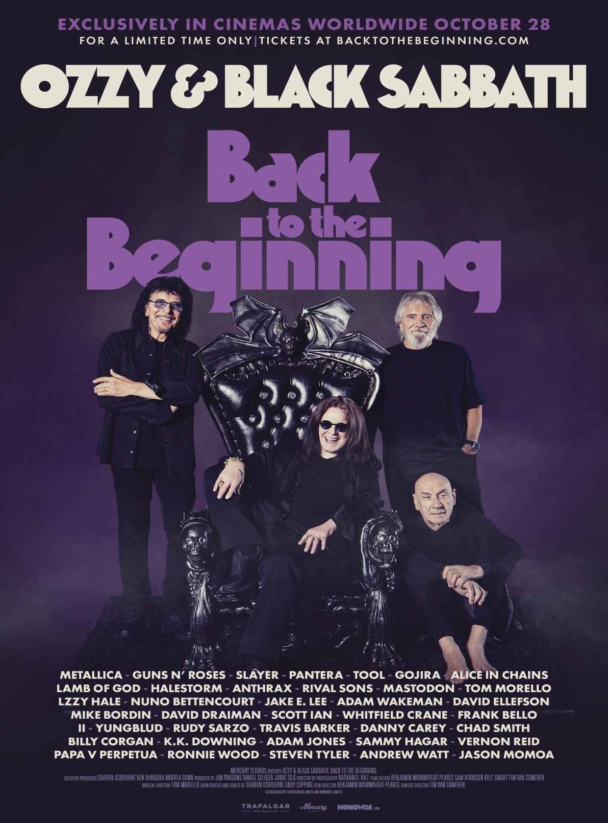 Visualizador - Ozzy & Black Sabbath - Back To The Beginning