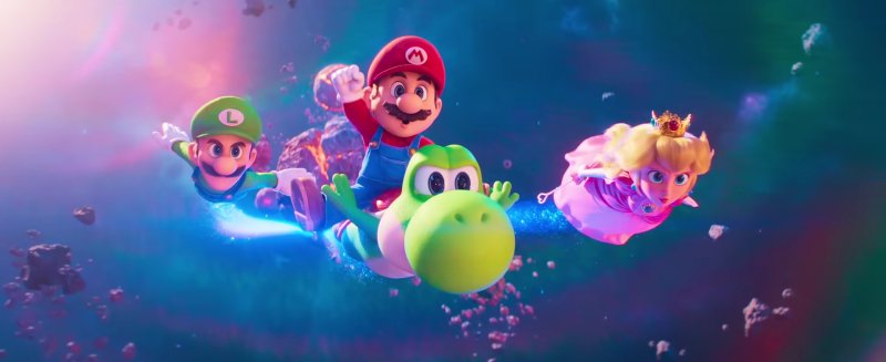 Cena do filme Super Mario Galaxy: O Filme - Crítica Querofilme