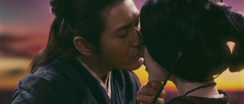 Cena do filme A Bruxa do Cabelo Branco do Reino Lunar - Crítica Querofilme