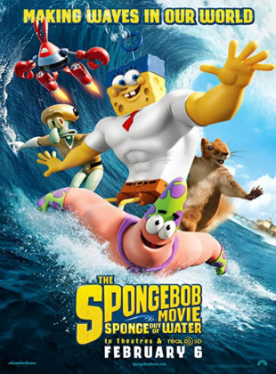 Bob Esponja - Um Herói Fora D'Água 2015